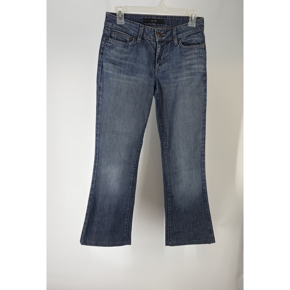 Joe's Jeans Honey Bootcut Women's 26 Blue Sidney Wash Stretch Denim USA Low Rise